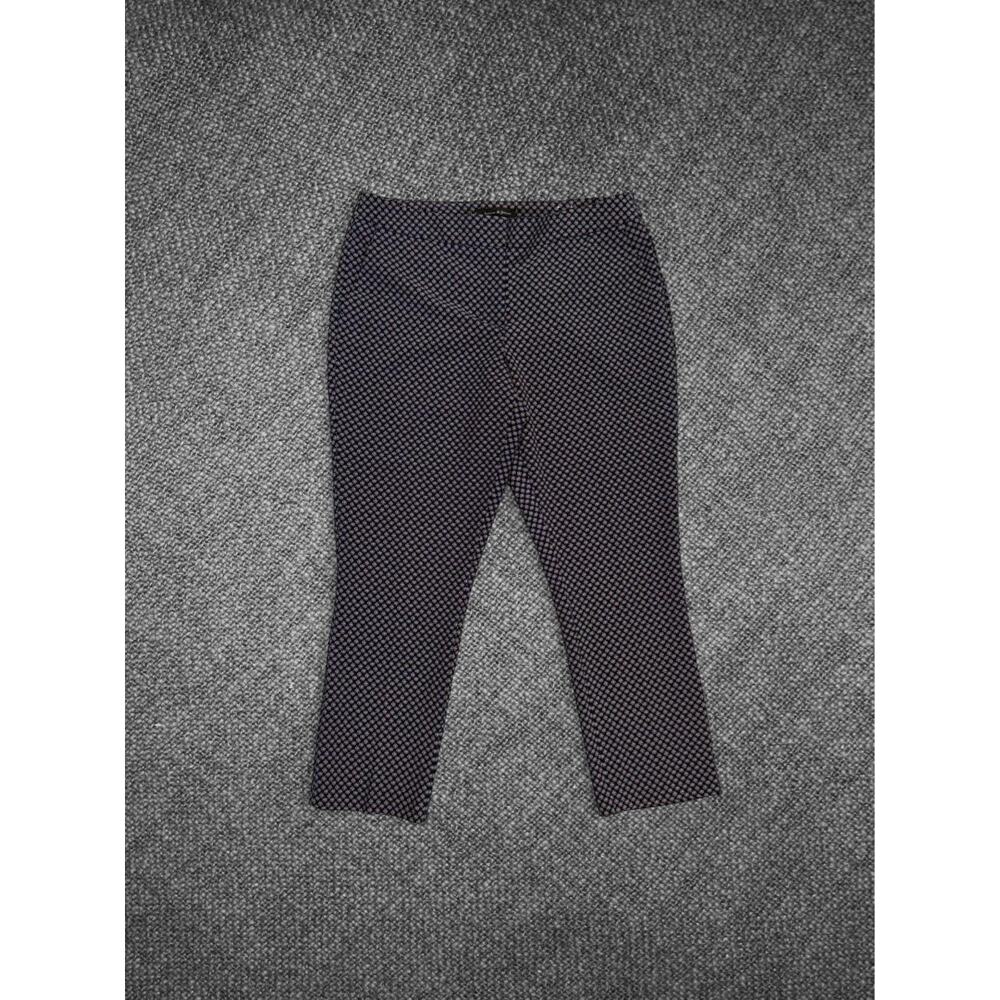 Jasmine And Juliana Navy Geometric Print Pants Size Medium